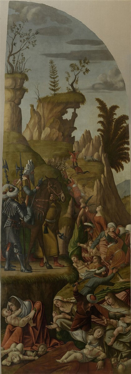 Vittore Carpaccio, painting after conservation and restoration work.
