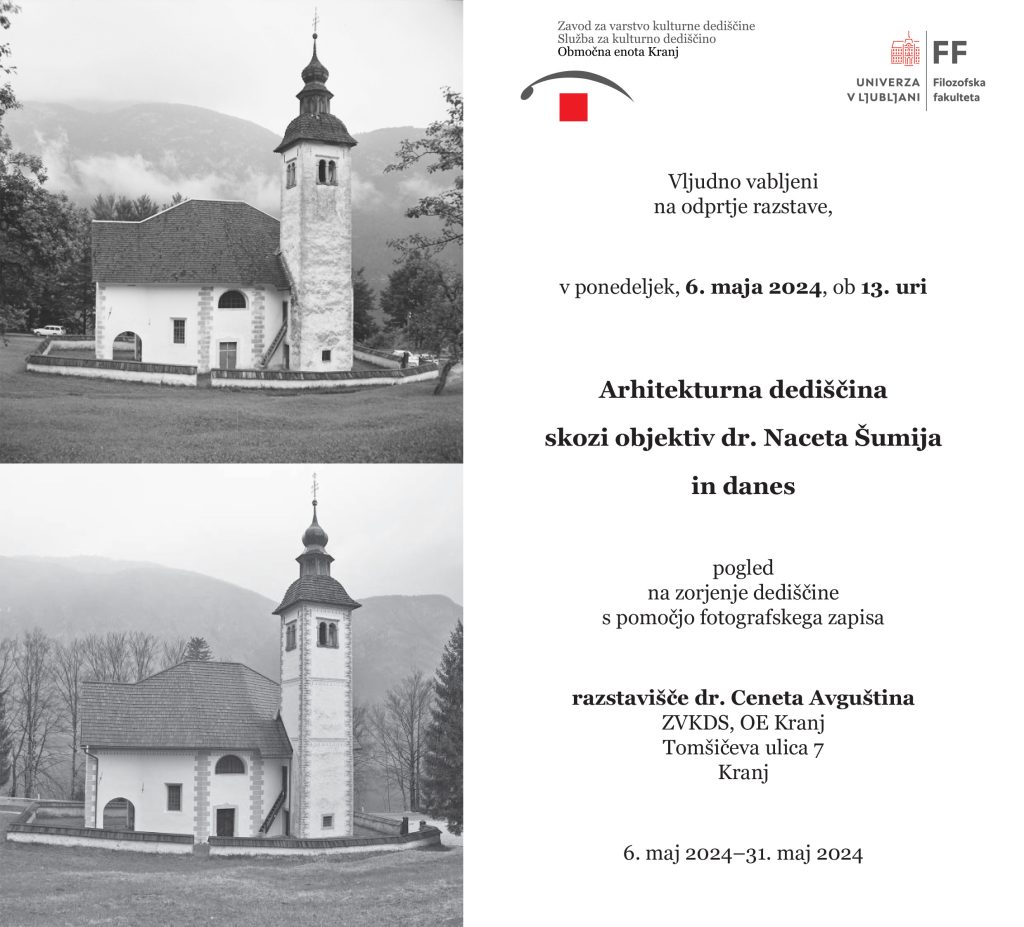 INVITATION, Nace Šumi exhibition