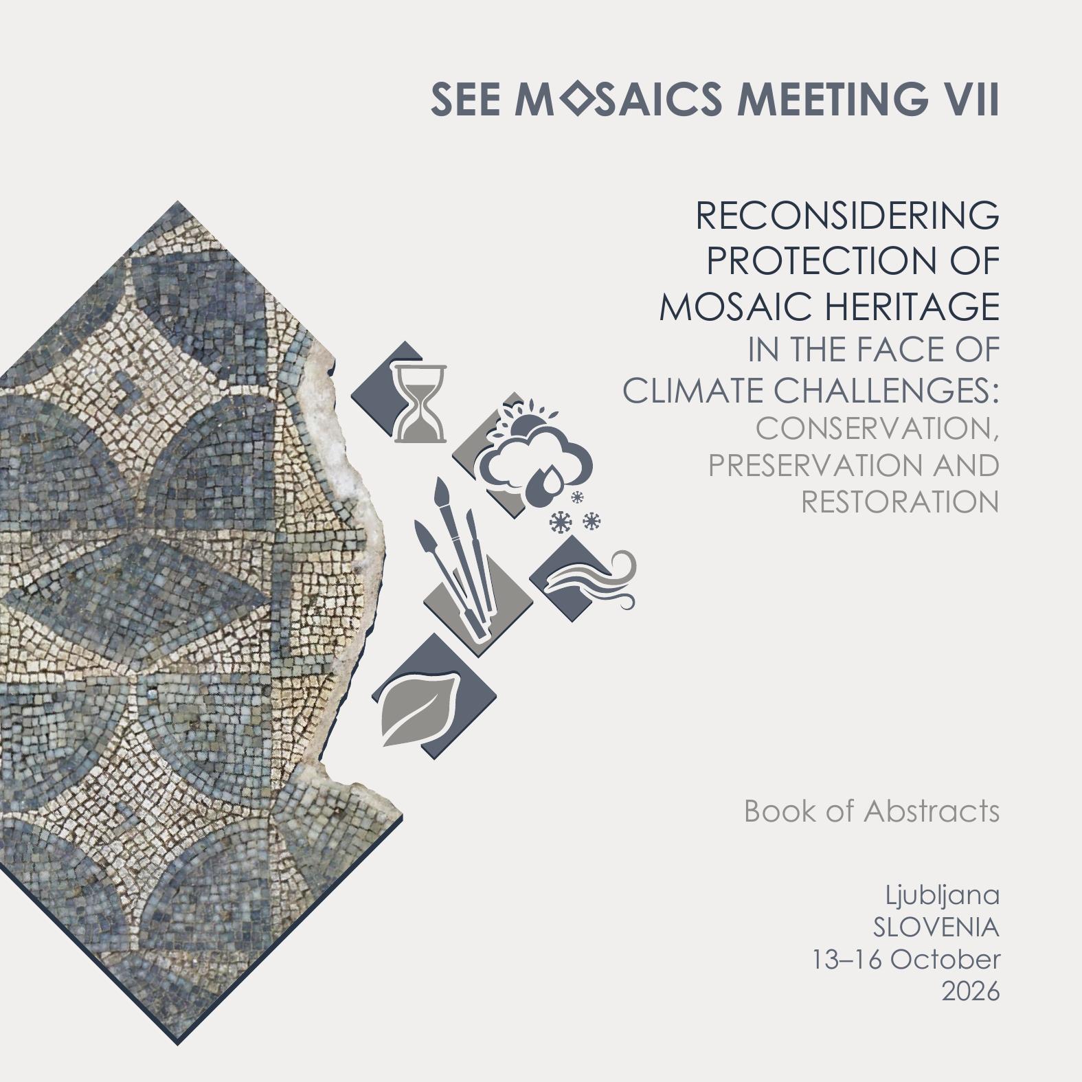 Reconsidering Protection of Mosaics Heritage in the Face of Climate Challenges: Conservation, Preservation and Restoration
